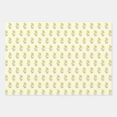 Feuille De Papier Cadeau Poussin de Pâques éclos (Devant 2)