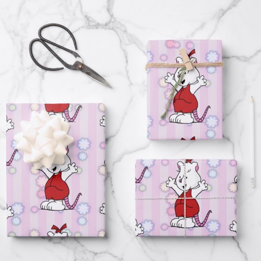 Feuille De Papier Cadeau Pozzum (Recto)