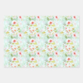 Feuille De Papier Cadeau prairie florale fleur sauvage (Devant 2)