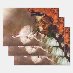 Feuille De Papier Cadeau Première Ballerine, Rosita Mauri par Edgar Degas