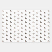 Feuille De Papier Cadeau Preppy Mallard Duck (Devant 3)