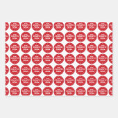 Feuille De Papier Cadeau Président Desantis 2024 (Devant)