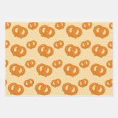 Feuille De Papier Cadeau Pretzels (Devant 2)