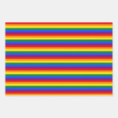 Feuille De Papier Cadeau Pride Rainbow LGBTQ (Devant 3)