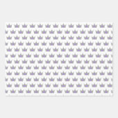 Feuille De Papier Cadeau Princess Name & Princess Crowns (Devant 2)