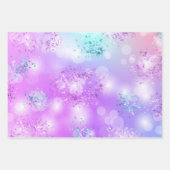 Feuille De Papier Cadeau Princesse Parties scintillant (Devant)