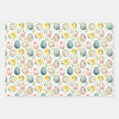 FEUILLE DE PAPIER CADEAU PRINTEMPS ET CADEAU DE PÂQUES (Devant 3)