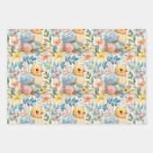 Feuille De Papier Cadeau Printemps Floraison Pâques 3 (Devant 3)