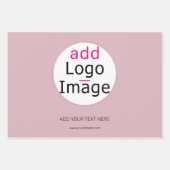 Feuille De Papier Cadeau Professionnel Personnalisable Rose Dusty Hue (Devant 2)