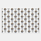 Feuille De Papier Cadeau Promotion Congratulations Custom Message Gift (Devant)