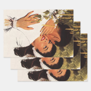 Feuille De Papier Cadeau Proposition de mariage vintage, Amour et Romance