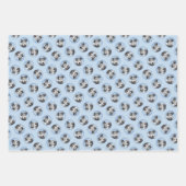 Feuille De Papier Cadeau Pumi Peinture Grey Pumik mignonne Original Pet Chi (Devant)