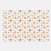 Feuille De Papier Cadeau Pumpkin Pie Wrapping Paper Sheets (Devant 3)