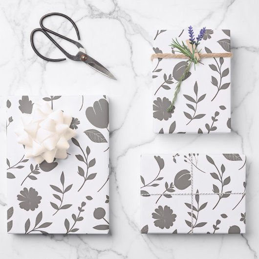 Feuille De Papier Cadeau Pure Botanical