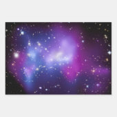 Feuille De Papier Cadeau Purple Celestial Photo Galaxy Cluster MACS J0717 (Devant 3)