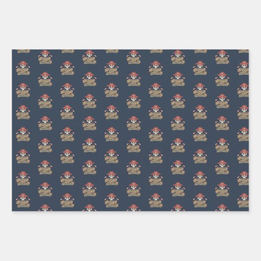 Feuille De Papier Cadeau Putt Pirates Golf Hobby Sports (Devant)