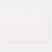 Feuille De Papier Cadeau Pyjamas d'hiver de Noël rose pâle (Devant 2)