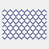 Feuille De Papier Cadeau Quatrefoil marocain do-it-yourself couleurs (Devant)