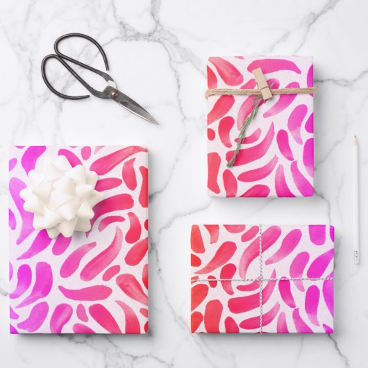 Feuille De Papier Cadeau Rainbow Art Theme Peinture Fille Anniversaire (Recto)