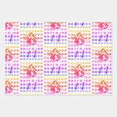 Feuille De Papier Cadeau Rainbow girlfriend (Devant 3)