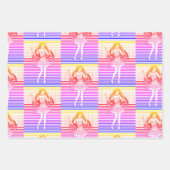 Feuille De Papier Cadeau Rainbow girlfriend (Devant 2)