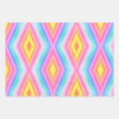 Feuille De Papier Cadeau Rainbow Happy Birthday (Devant 3)