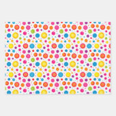 Feuille De Papier Cadeau Rainbow Happy Birthday (Devant 2)