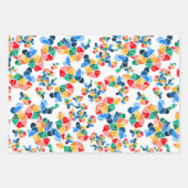 Feuille De Papier Cadeau Rainbow Party (Devant)