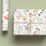 Feuille De Papier Cadeau Rainbow Pastels Watercolor Fleur sauvage Meadow<br><div class="desc">Inspirez votre don avec le charme enchanteur de nos feuilles de papier à enveloppement de Fleur sauvage d'aquarelle Rainbow Pastels. Parfaits pour les anniversaires, les baby showers et toutes les occasions spéciales, ces draps présentent un florilège de motifs fleurs sauvages peints à la main dans des pastels arc-en-ciel doux. Le...</div>