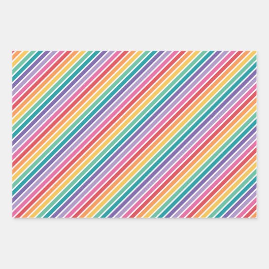 Feuille De Papier Cadeau Rainbows Pour Vous (Devant)