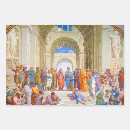 Feuille De Papier Cadeau Raphael (Devant 2)