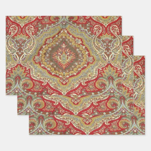 Feuille De Papier Cadeau Ratih Paisley