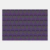 Feuille De Papier Cadeau Ravens gothiques et Black Heart Custom (Devant 3)