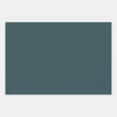 Feuille De Papier Cadeau Rayures d'aquarelle du coucher de soleil (Devant 2)