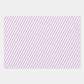 Feuille De Papier Cadeau Rayures pastel pour toutes occasions (Devant 2)