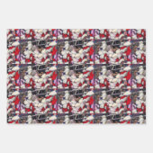 Feuille De Papier Cadeau Réalité sur les vacances (Devant 3)