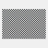 Feuille De Papier Cadeau Red | Black Go Kart Racing Anniversaire (Devant 3)