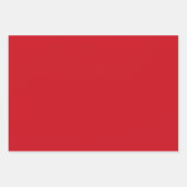 Feuille De Papier Cadeau Red, Black & White Plaid (Devant 2)