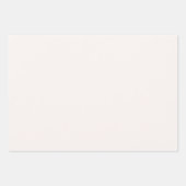 Feuille De Papier Cadeau Red Cream Rose Mariage or (Devant 2)