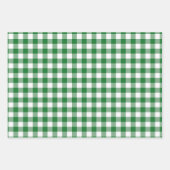 Feuille De Papier Cadeau Red Green Blue Holiday Plat (Devant 2)
