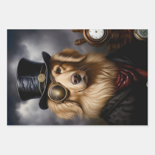 Feuille De Papier Cadeau Regroupé