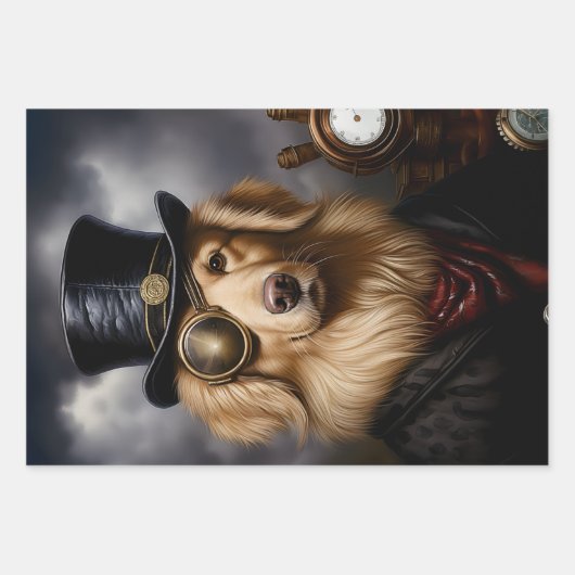 Feuille De Papier Cadeau Regroupé (Devant 3)