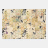 Feuille De Papier Cadeau Reine Bee (Devant 3)