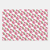 Feuille De Papier Cadeau Remorques Cute Xmas RV Camping Road Trip Holiday (Devant 2)
