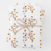 Feuille De Papier Cadeau Rempleurs Cadeaux Thanksgiving (En situation)