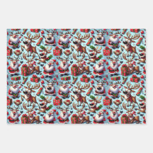 Renard comique dans des poses amusantes