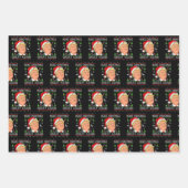 Feuille De Papier Cadeau Rendre Noël super à nouveau drôle Trump mauvais No (Devant)