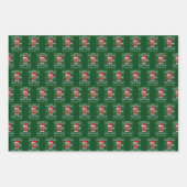 Feuille De Papier Cadeau Rendre Noël super à nouveau Noël Noël Noël drôle T (Devant 3)