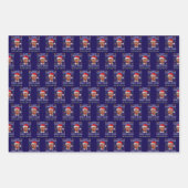 Feuille De Papier Cadeau Rendre Noël super à nouveau Noël Noël Noël drôle T (Devant 2)