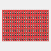 Feuille De Papier Cadeau Renne Calliope (Devant 3)